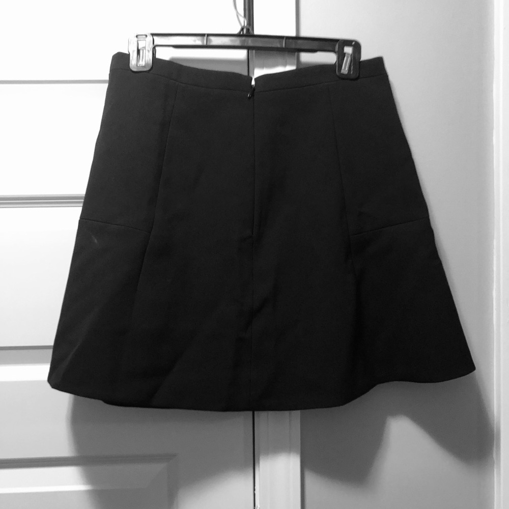 J Crew short black a-line skirt